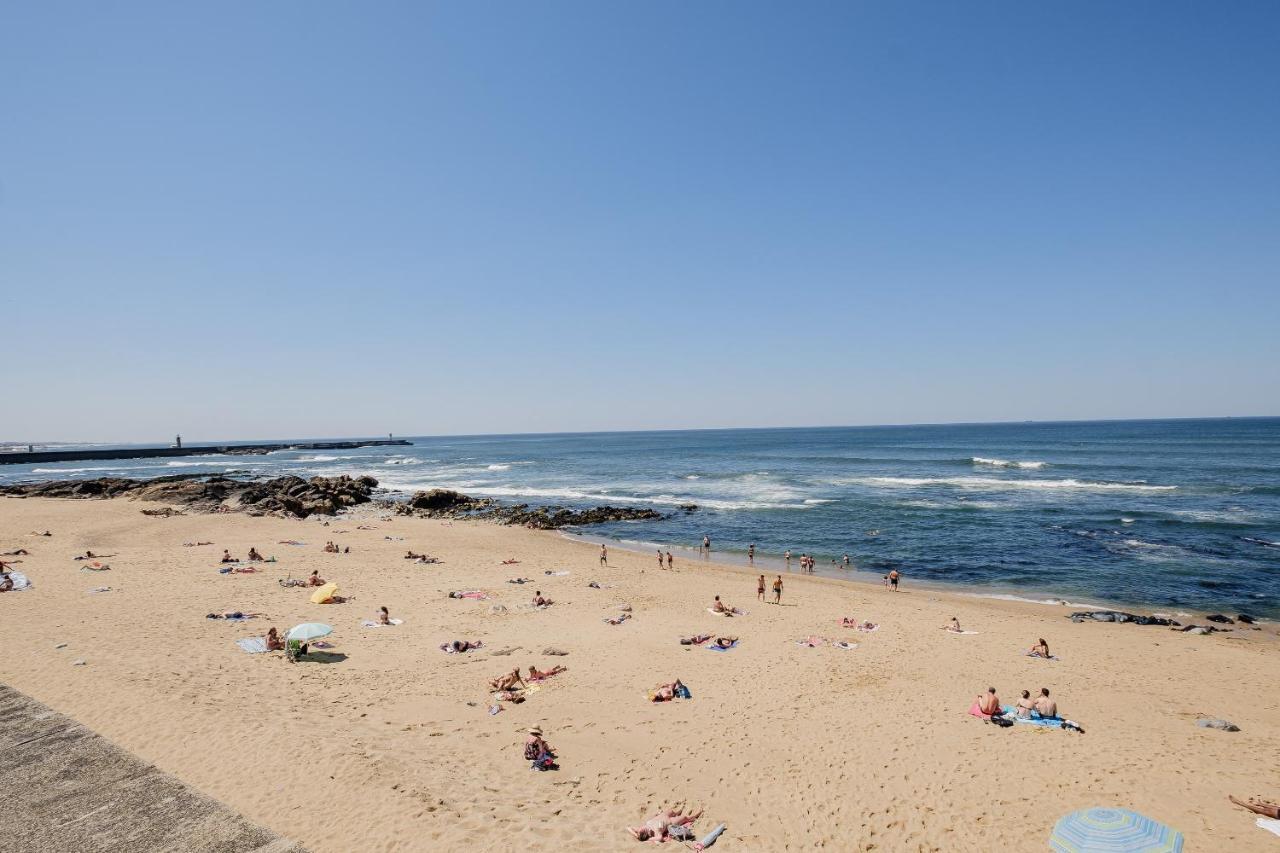 Boutique Rentals- Bliss By The Sea Apt- Ocean Views In Foz Beach Порто Екстериор снимка